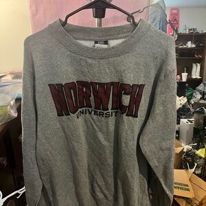 Norwich University Gray Sweater